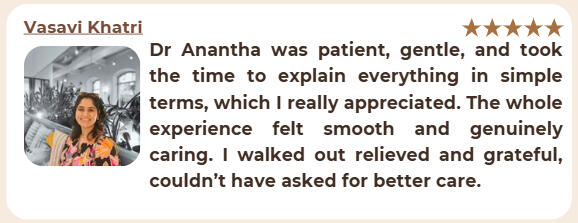 5 star patient review for PRYSM Dental Clinic in Chembur Mumbai.