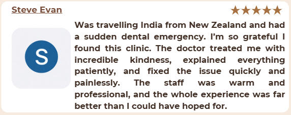 Dental implant patient review at PRYSM Dental Clinic near Shivaji Chowk Chembur.